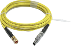 Berg Flame Yellow LEMO 00 Straight to MD Straight, 9 Foot Length